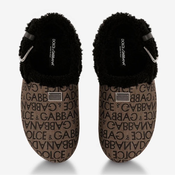 Dolce & Gabbana jacquard coated mules great condition - Picture 3 of 4